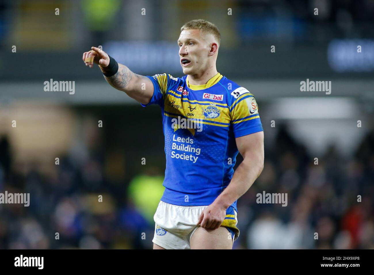 Leeds, Royaume-Uni. 10th mars 2022. Headingley Stadium, Headingley, Leeds, West Yorkshire, 10th mars 2022. Betfred Super League Leeds Rhinos vs Hull FC Mikolaj Oledzki de Leeds Rhinos crédit: Touchlinepics/Alay Live News Banque D'Images