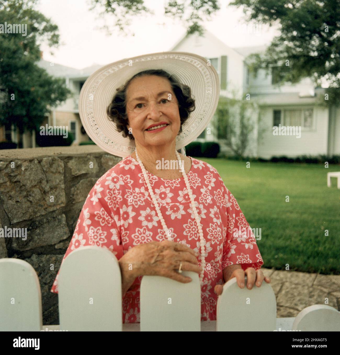 Lady Bird Johnson Banque D'Images