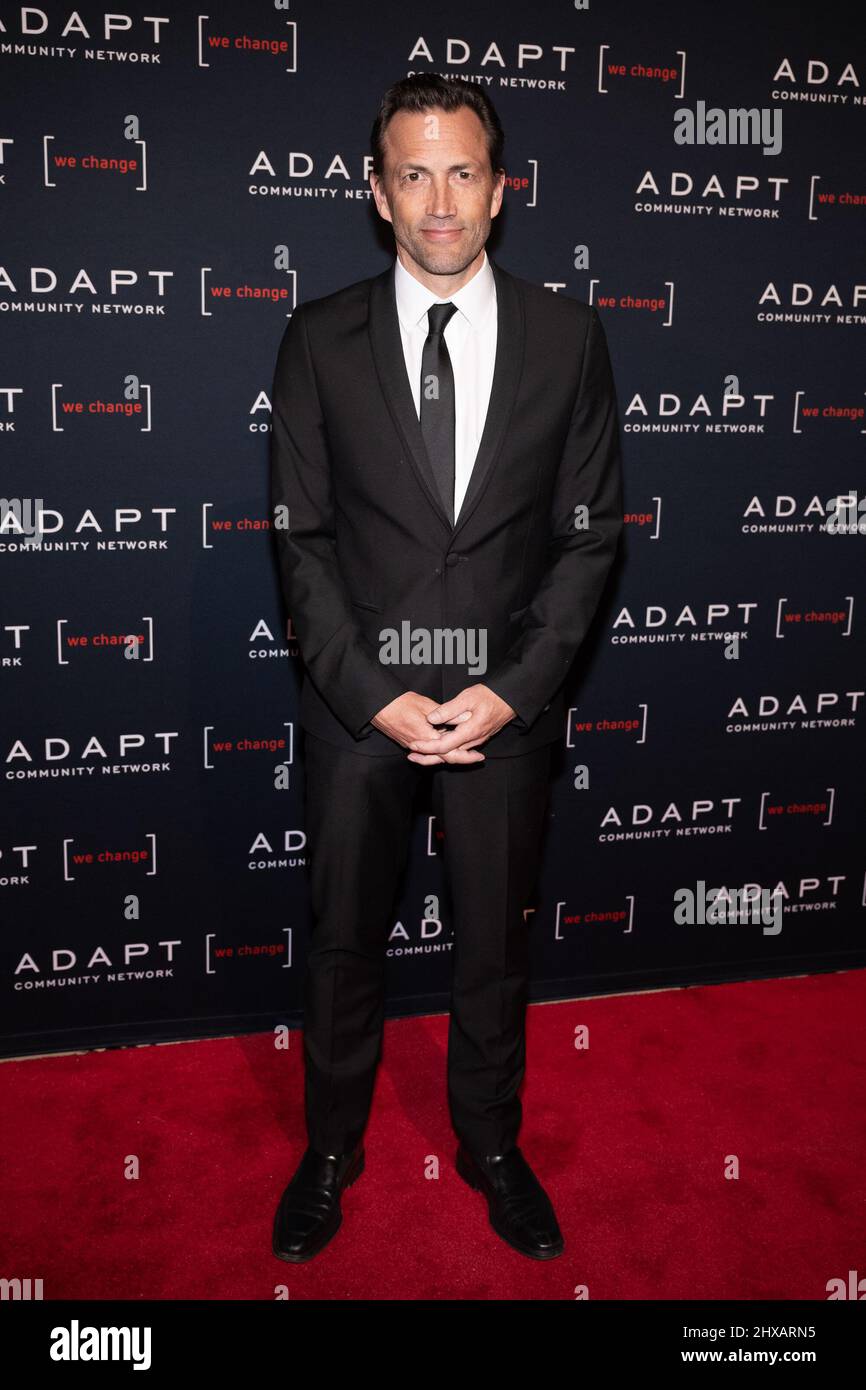 New York, États-Unis. 10th mars 2022. Andrew Shue participe aux ADAPT leadership Awards au Cipriani 42nd Street à New York, New York, on 10 mars 2022. (Photo de Gabriele Holtermann/Sipa USA) crédit: SIPA USA/Alay Live News Banque D'Images