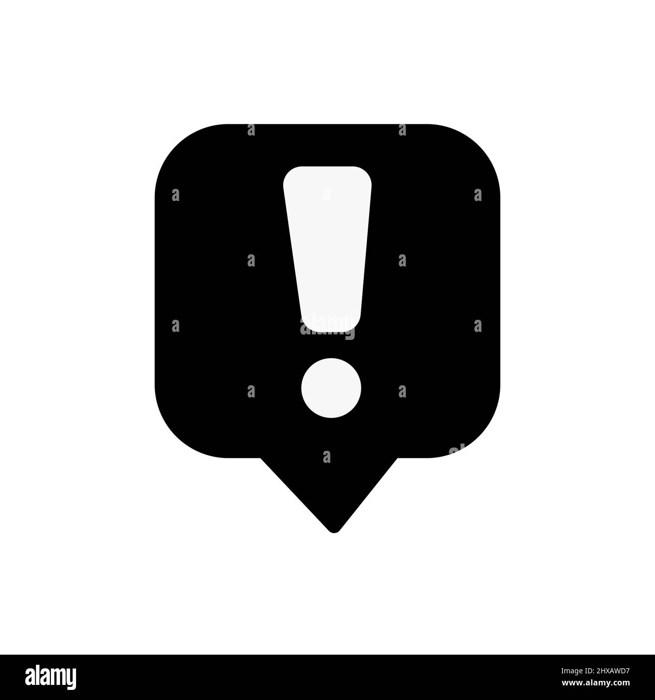 Icône vectorielle abstraite sur le blanc, Illustration isolée pour la conception graphique et web.Symbole plat simple. Illustration de Vecteur