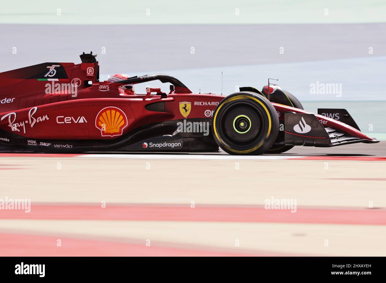 Bahreïn, Émirats arabes Unis. 11th mars 2022. Charles Leclerc (mon) Ferrari F1-75. 11.03.2022. Test de formule 1, Sakhir, Bahreïn, deuxième jour. Le crédit photo devrait se lire: XPB/Alamy Live News. Banque D'Images