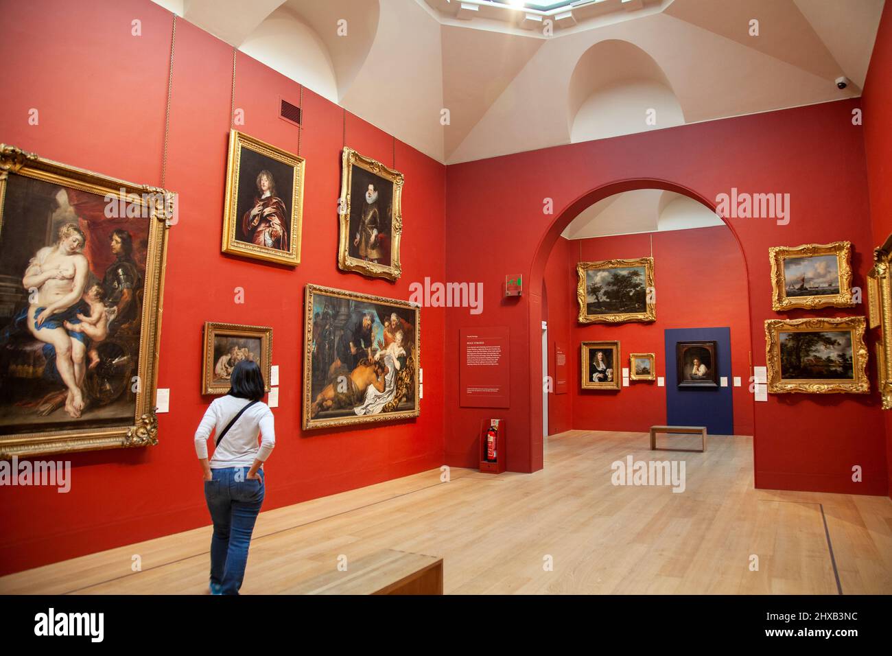 Collection permanente intérieure Dulwich Gallery , Londres, Royaume-Uni Banque D'Images