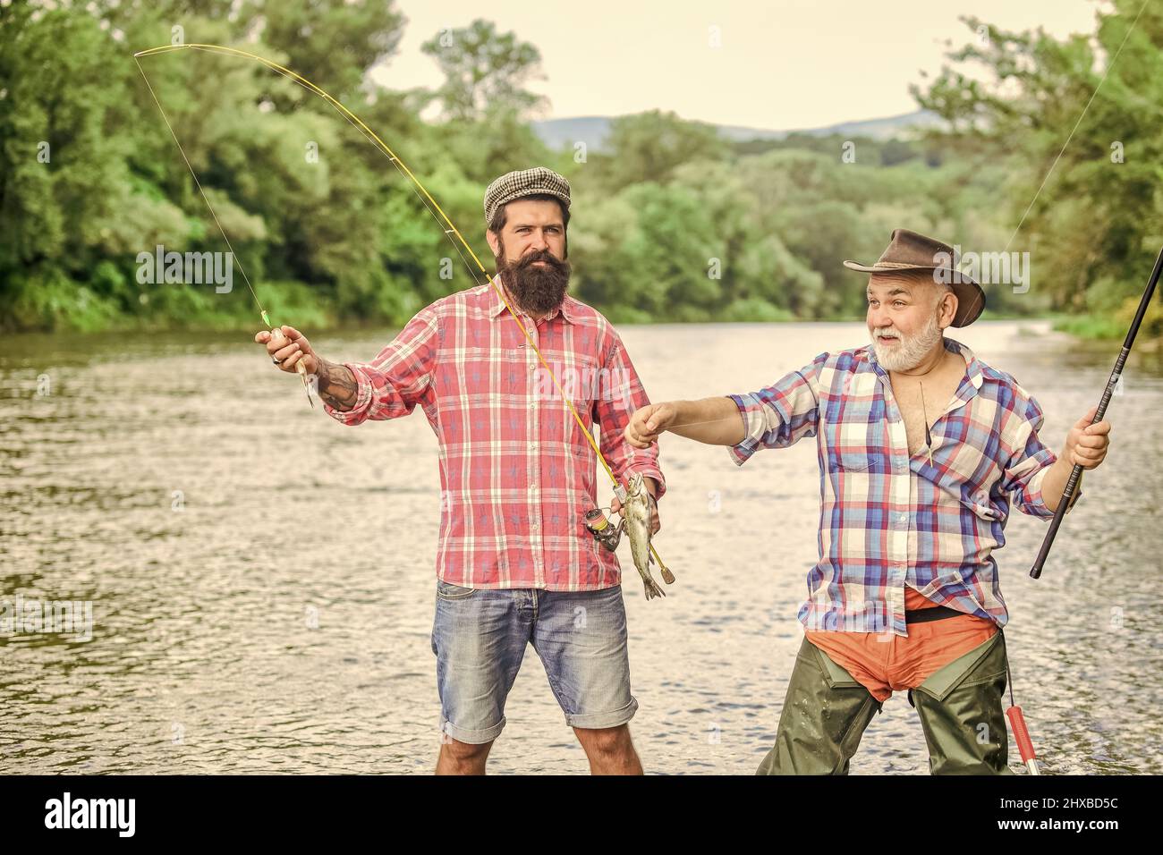 2 Pères Et 2 Fils Vont à La Pêche