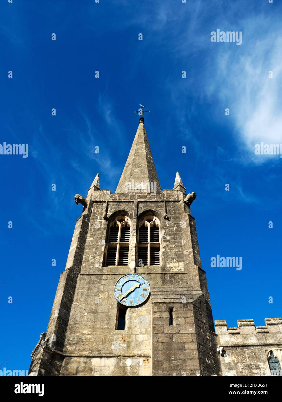 Eglise de tous les Saints un bâtiment classé de catégorie I à Kirk Deighton North Yorkshire England Banque D'Images