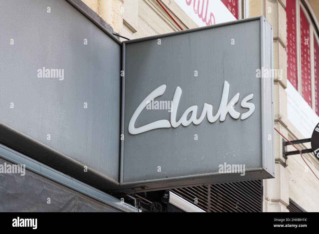 VALENCIA, ESPAGNE - 10 MARS 2022: Clarks est une société britannique de  fabrication de chaussures Photo Stock - Alamy