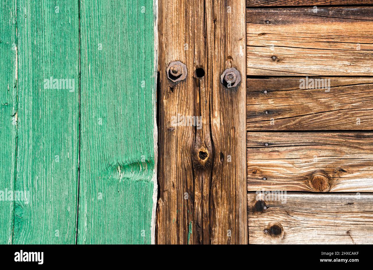 Face de planche Banque D'Images