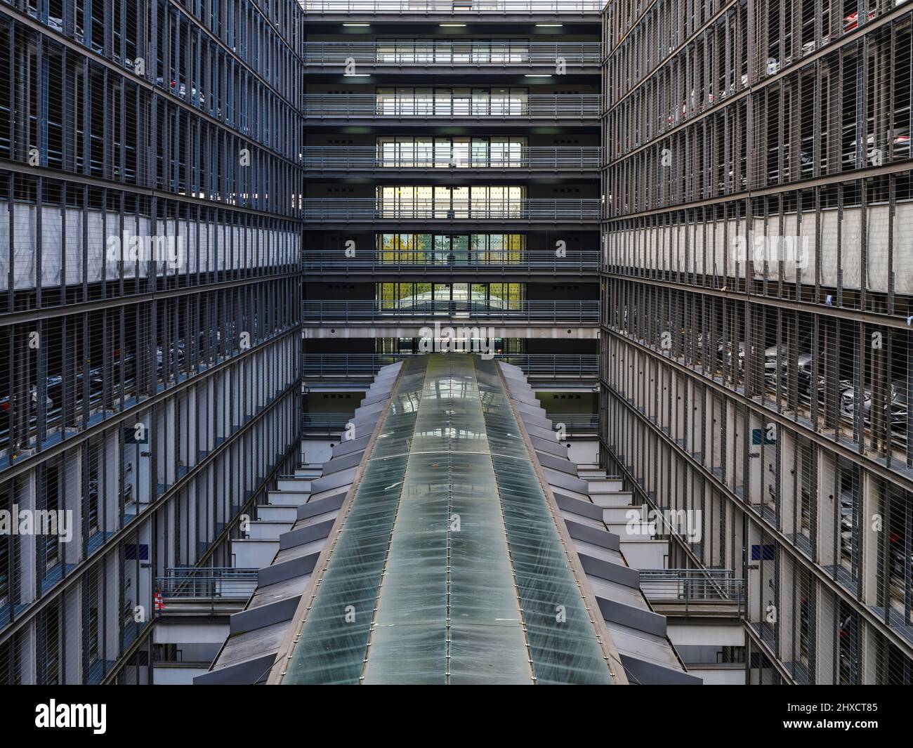À l'aéroport de Munich Banque D'Images