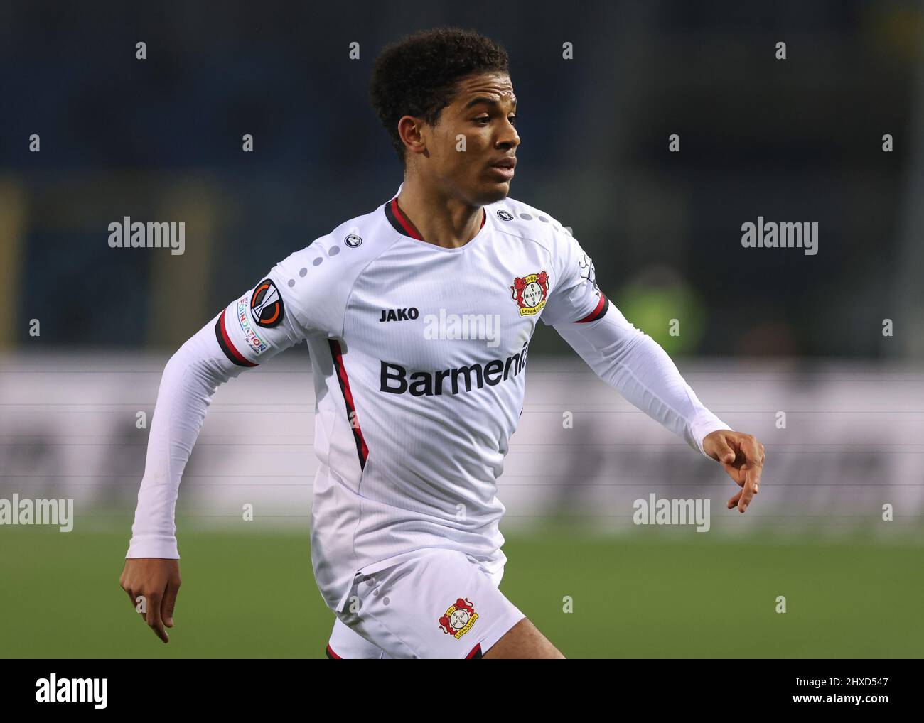 Bergame, Italie, 10th mars 2022. Amine Adli de Bayer Leverkusen lors du match de l'UEFA Europa League au stade Gewiss de Bergame. Crédit photo à lire: Jonathan Moscrop / Sportimage crédit: Sportimage / Alay Live News Banque D'Images