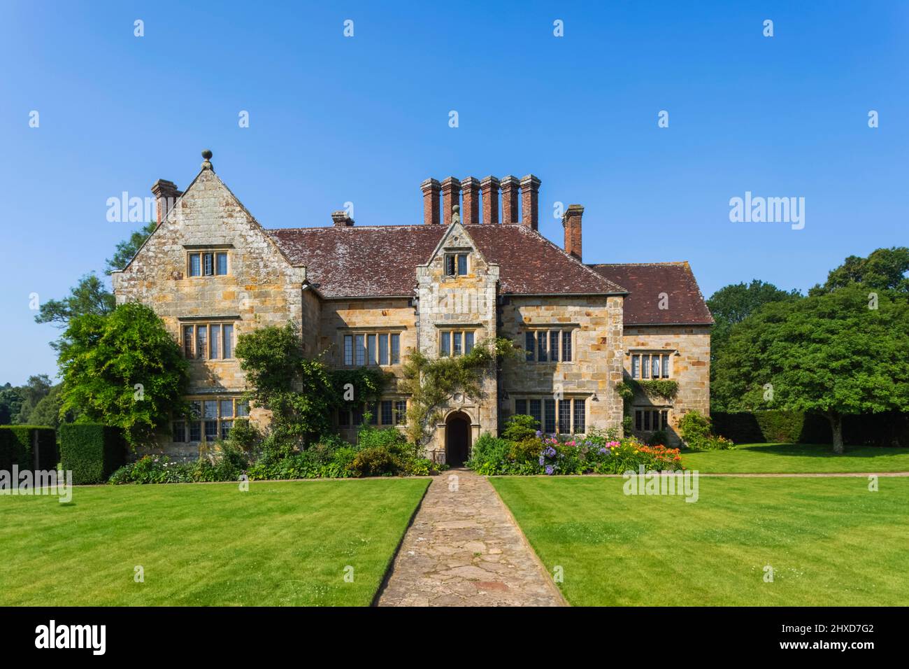 Angleterre, East Sussex, Burwash, Bateman's The 17th-Century House et autrefois la maison du célèbre écrivain anglais Rudyard Kipling Banque D'Images