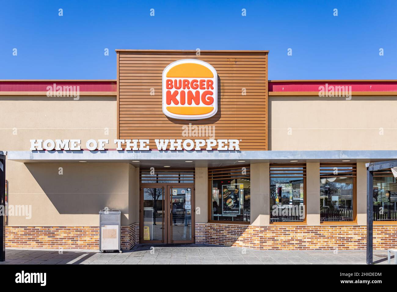 Burger king restaurant bk Banque de photographies et d'images à haute  résolution - Alamy