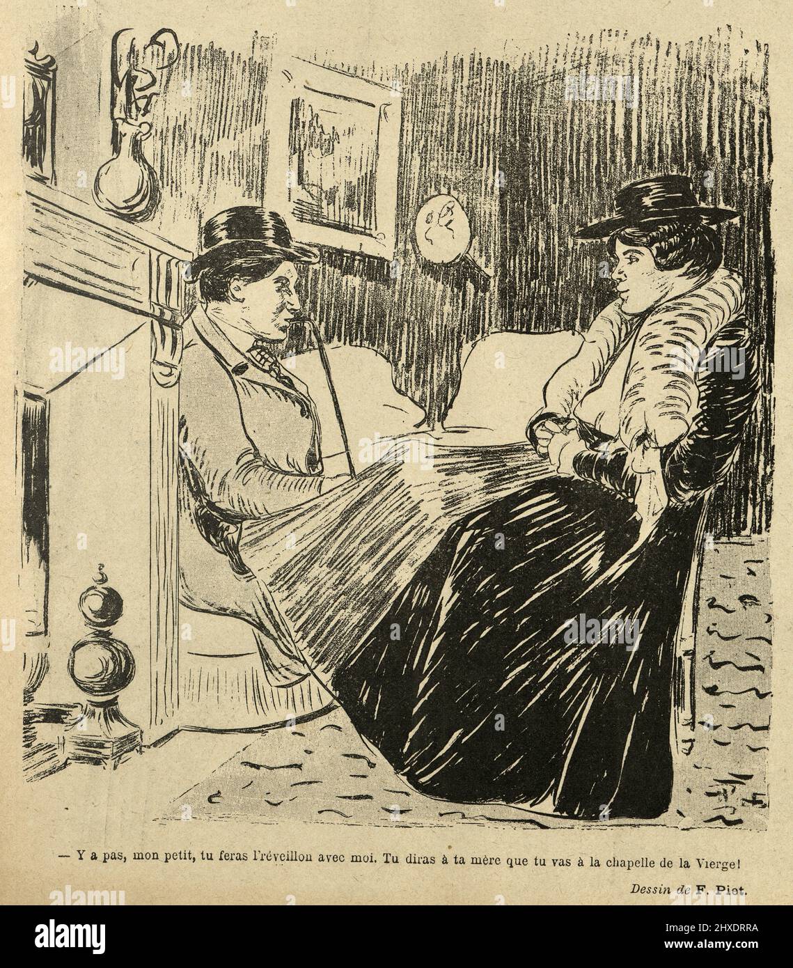 Que Pouvez vous Dire à Propos Du Site Europeana Cartoon illustration young kid going Banque de photographies et d'images à  haute résolution - Alamy