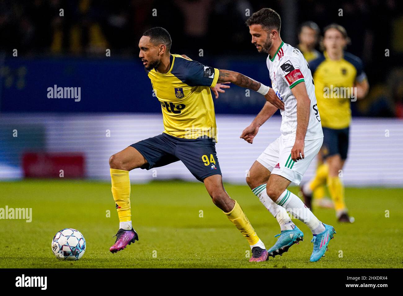 LOUVAIN, BELGIQUE MARS 11 Loic Lapussin de l'Union Royale Saint