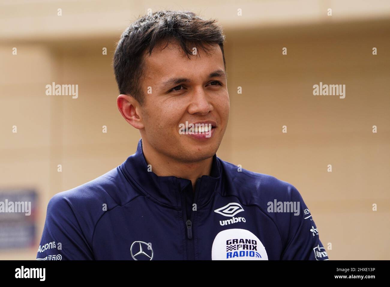 Bahreïn International circuit, Sakhir, Bahreïn le 11 mars 2022 Alex Albon 23 (GBR), Williams FW43B pendant le jour 2 FORMULE 1 TESTS PRÉ-SAISON D'ARAMCO 2022 Eleanor Hoad crédit: Chaque seconde Media/Alamy Live News Banque D'Images