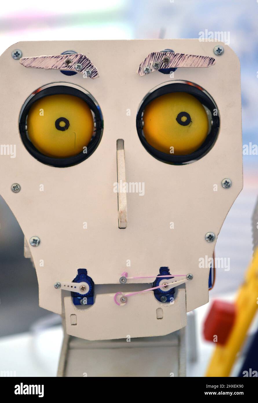 Jouets robots prototypes concept Banque D'Images