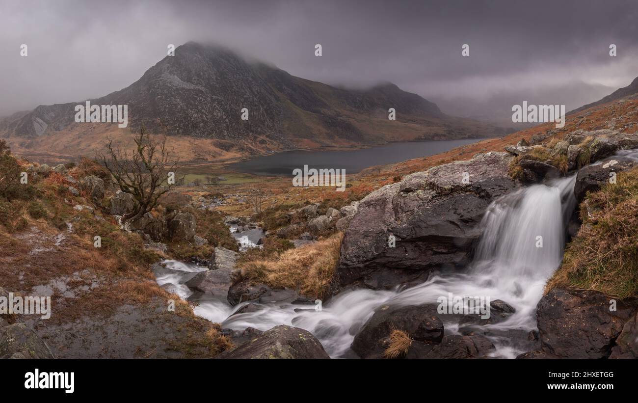 Ogwen Valley Banque D'Images