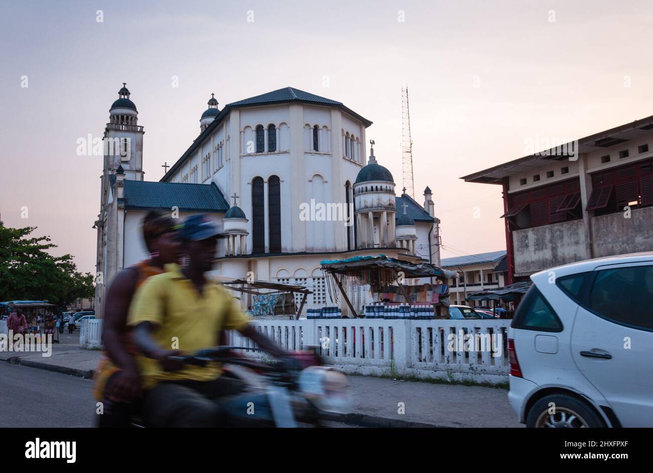 Douala Cameroun, 2012 Banque D'Images