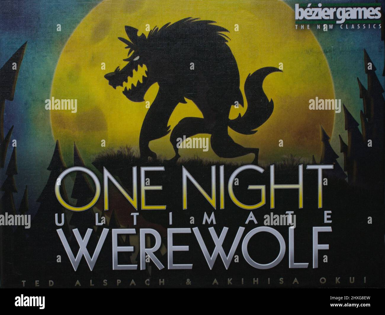 Loup garou ultime d'une nuit Banque de photographies et d’images à