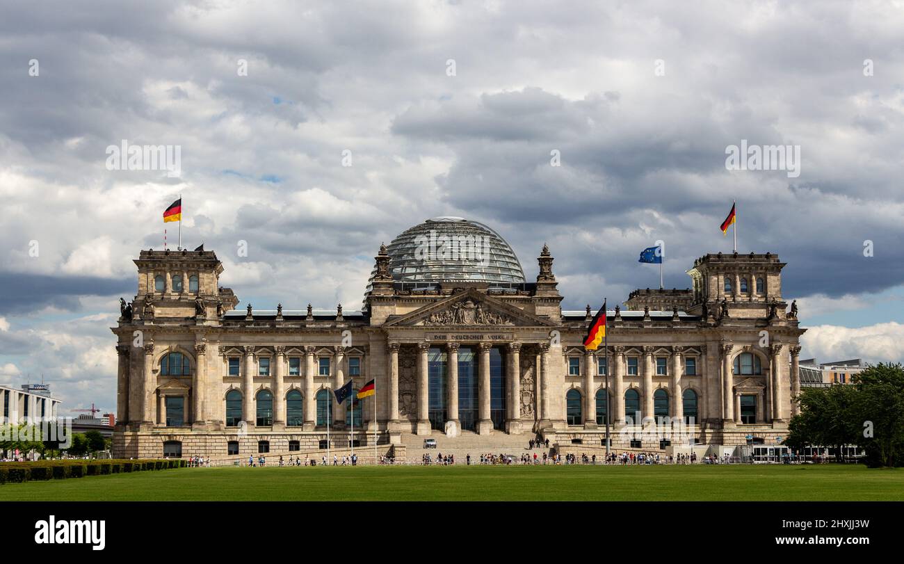 Bundestag allemand à Berlin Banque D'Images