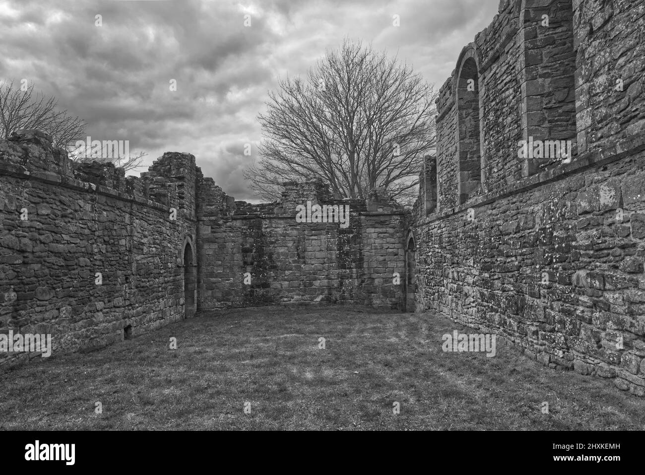 White Ladies Priory et Boscobel House King Charles II Banque D'Images