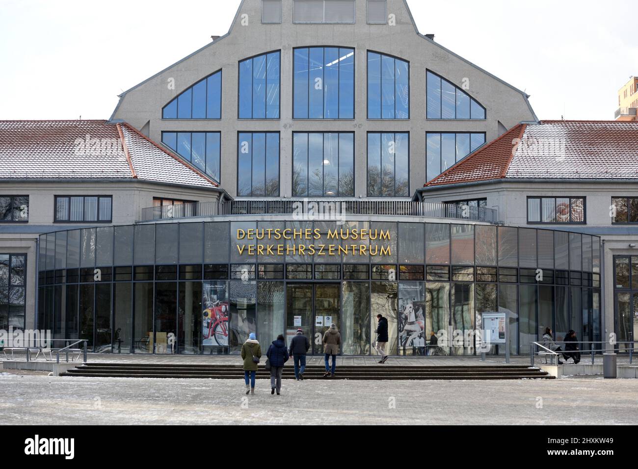 Verkehrszentrum des Deutschen Museums in München, Bayern, Deutschland - Centre de trafic du Deutsches Museum à Munich, Bavière, Allemagne Banque D'Images