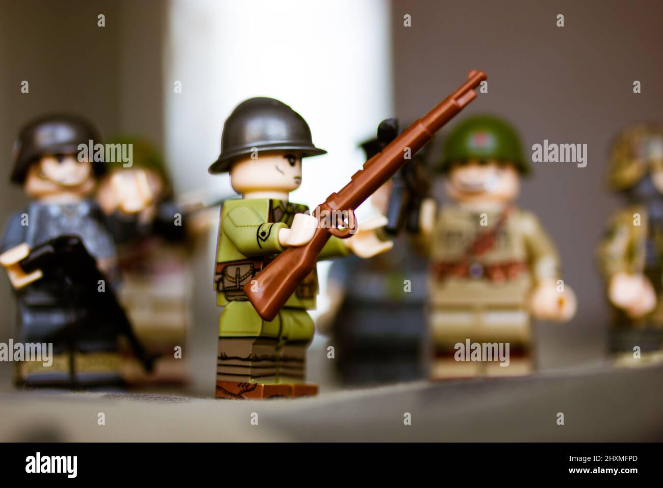 Fond d'écran : infanterie, soldat, LEGO, la Seconde Guerre
