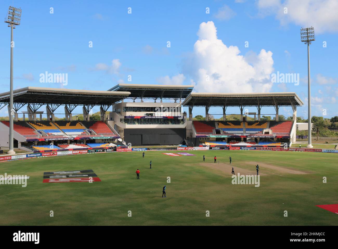 Stade de cricket Sir Viv Richards à Antigua Banque D'Images