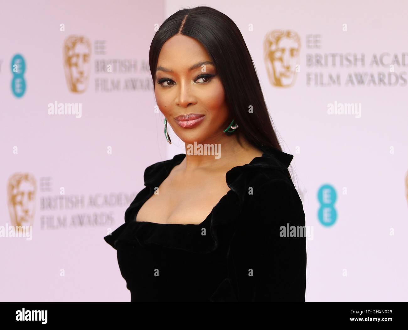 Naomi Campbell, EE British Academy film Awards, Baftas, Royal Albert Hall, Londres, Royaume-Uni, 13 mars 2022 Banque D'Images