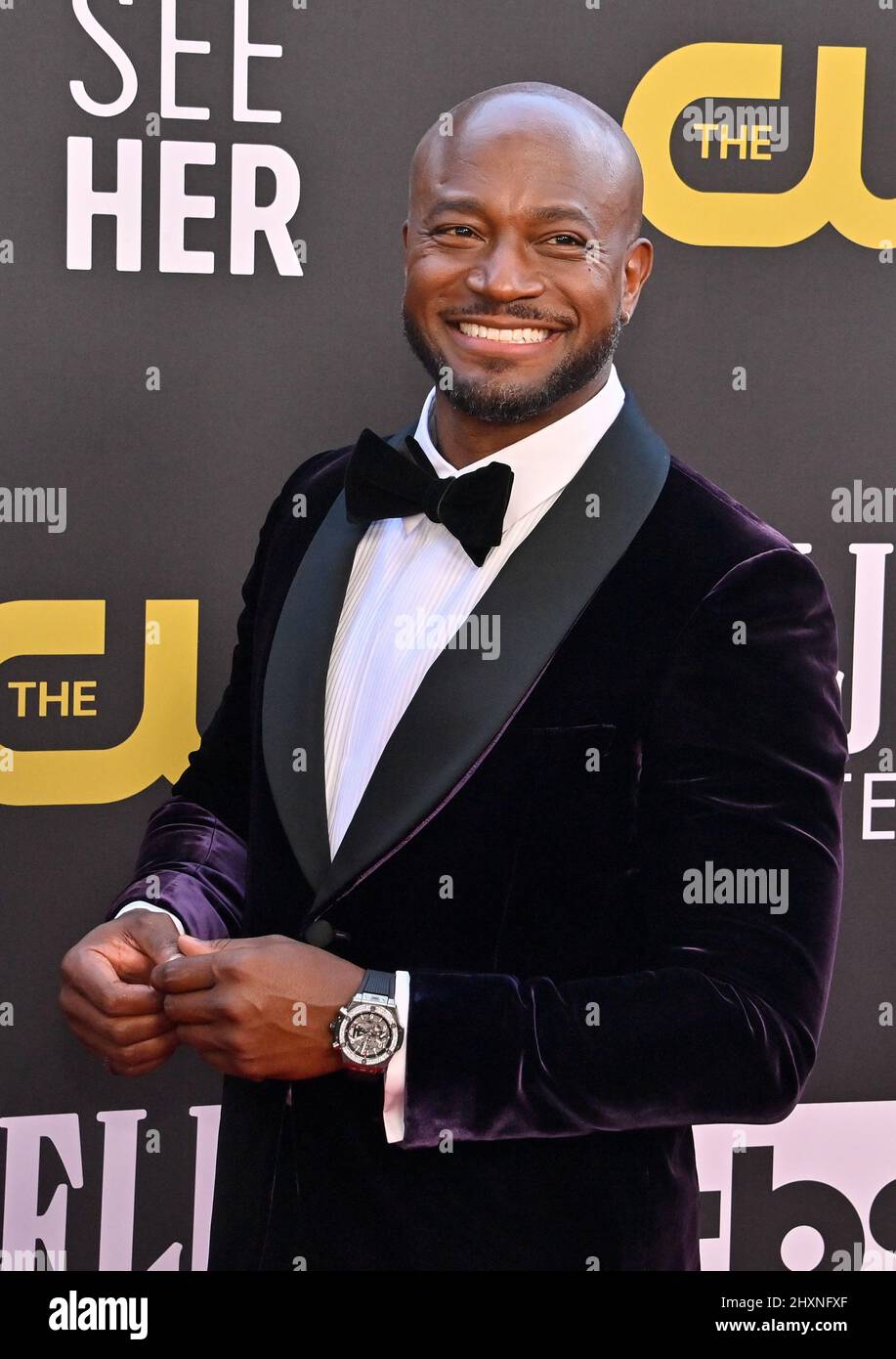 Los Angeles, États-Unis. 14th mars 2022. Taye Diggs assiste aux prix critiques Choice 27th annuels au Fairmont Century Plaza le dimanche 13 mars 2022. Crédit : UPI/Alay Live News Banque D'Images