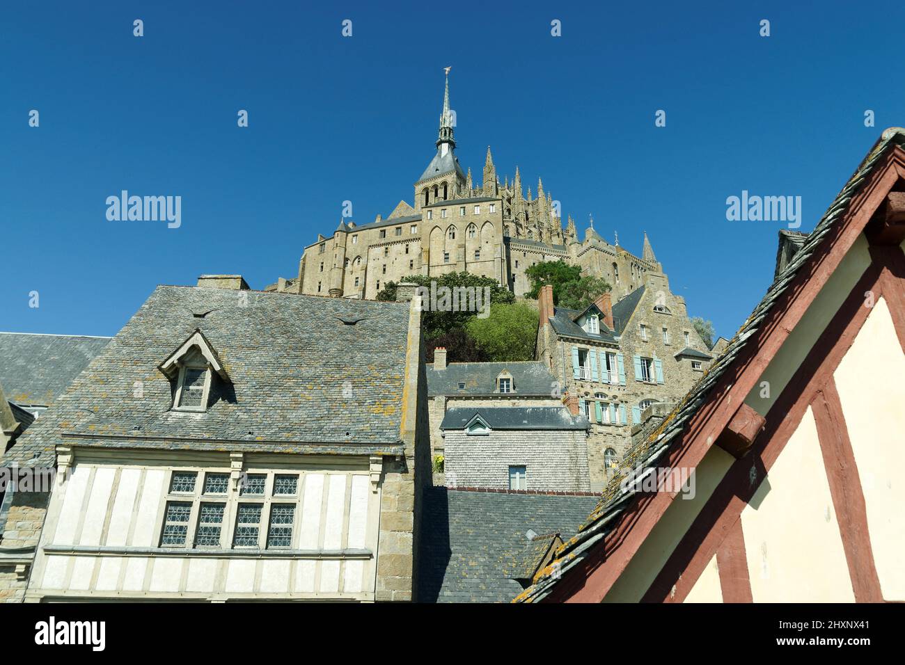 Abbaye du mont saint michel Banque de photographies et d’images à haute ...