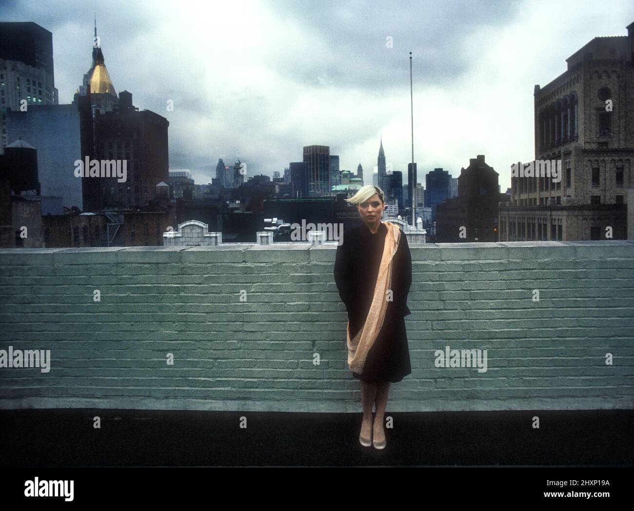 Debbie Harry à New York 1978 Banque D'Images