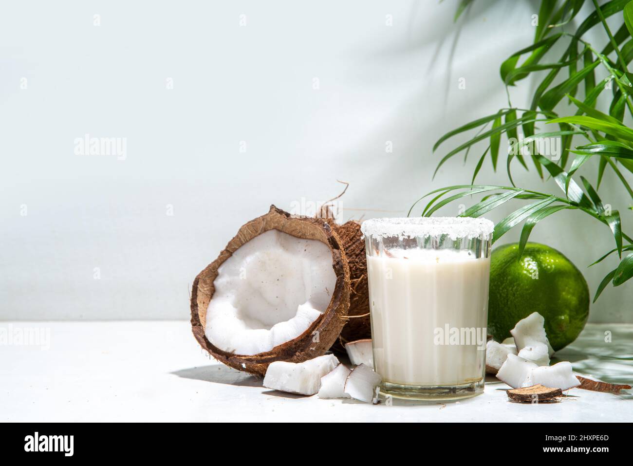 Liqueur de noix de coco douce maison, liqueur d