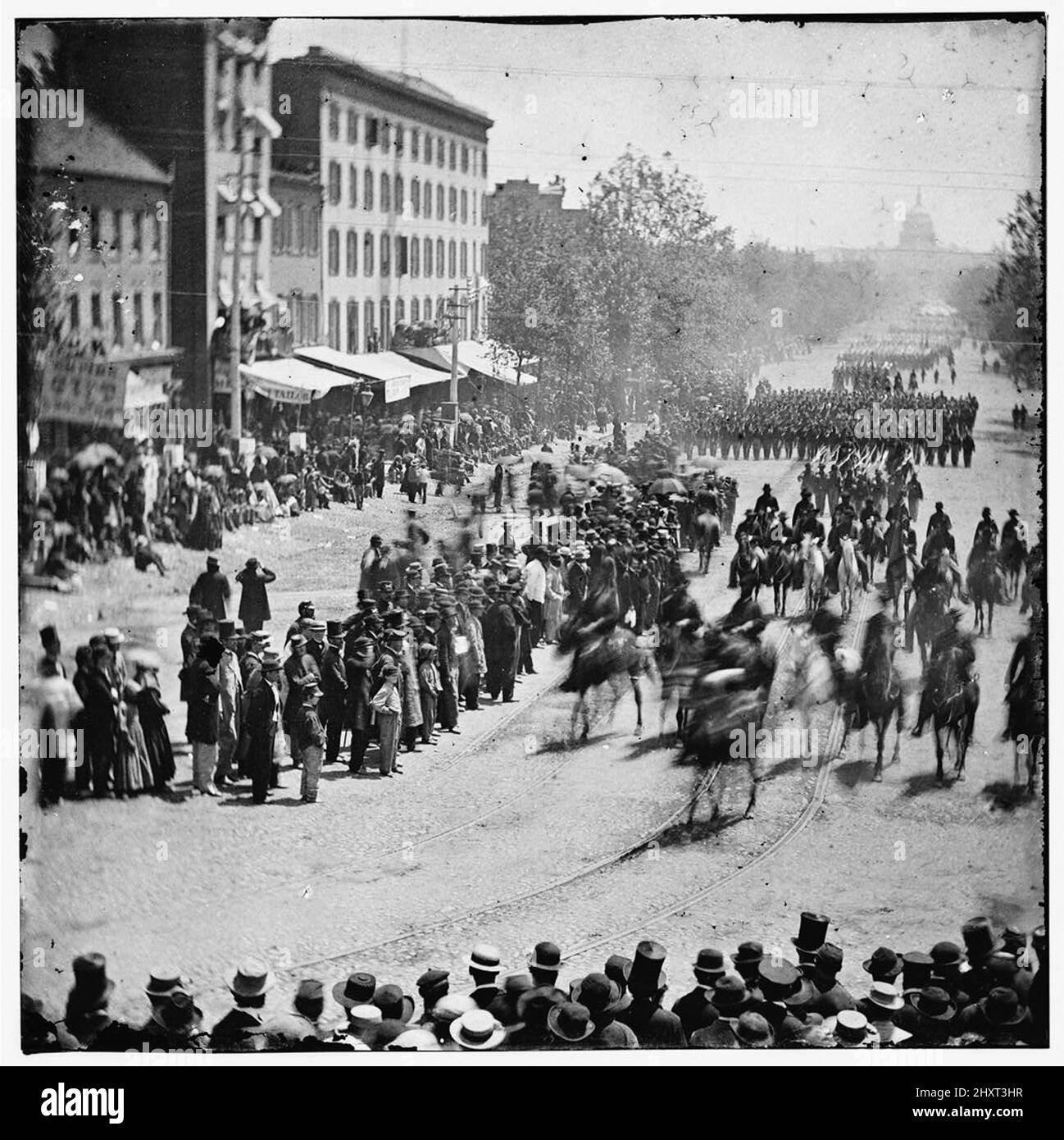 Photo d'époque de la Guerre de Sécession 1860s Banque D'Images