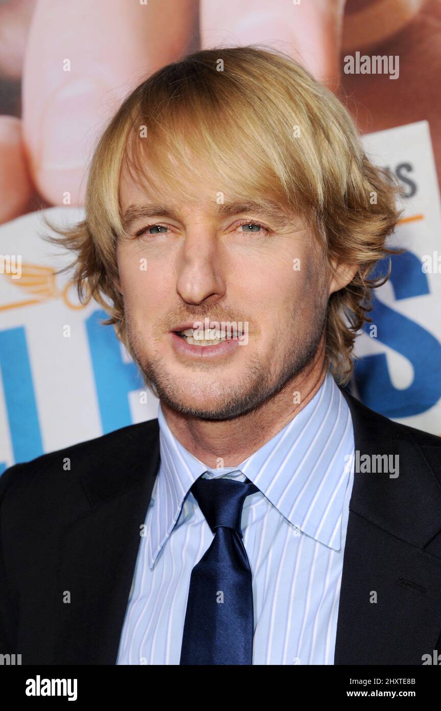 Owen Wilson à la première du « Hall Pass » qui a eu lieu aux cinémas ArcLight, Los Angeles. Banque D'Images