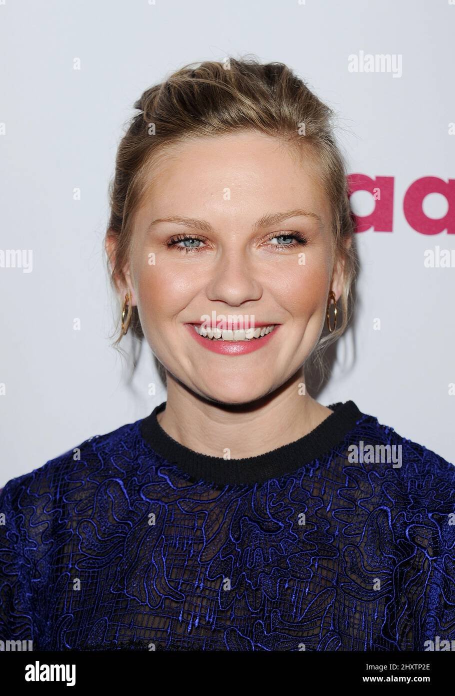 Kirsten Dunst assistant aux Glaad Media Awards 22nd au Westin Bonaventure Hotel, au centre-ville de Los Angeles, aux États-Unis. Banque D'Images