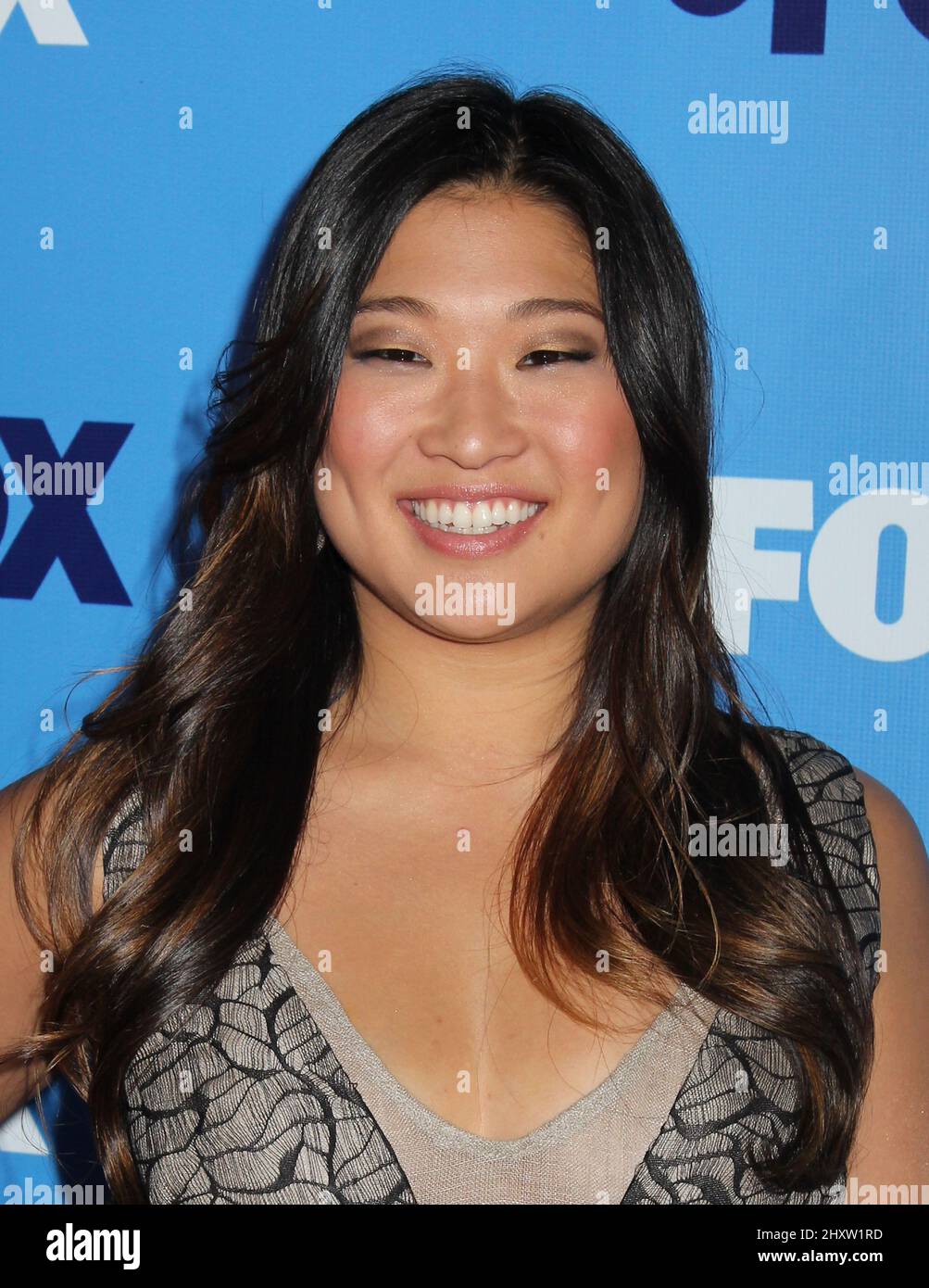 Jenna Ushkowitz participe à la soirée de présentation de Fox Programming 2011 à la Winllman Rink à Central Park le 16 mai 2011 à New York. Banque D'Images