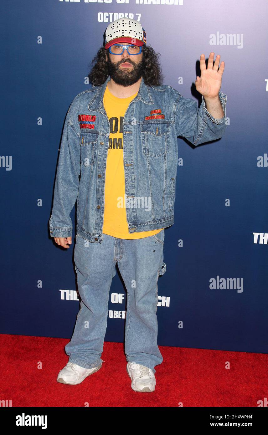 Juda Friedlander à la première des « Ides of March » au théâtre Ziegfeld à New York Banque D'Images