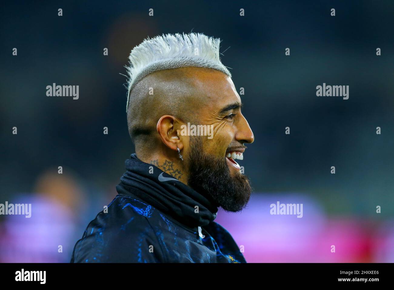 TURIN, ITALIE, LE 13 MARS 2022. Arturo Vidal du FC Internazionale Milano pendant la série Un match entre le FC Torino et le FC Internazionale Milano à Olym Banque D'Images