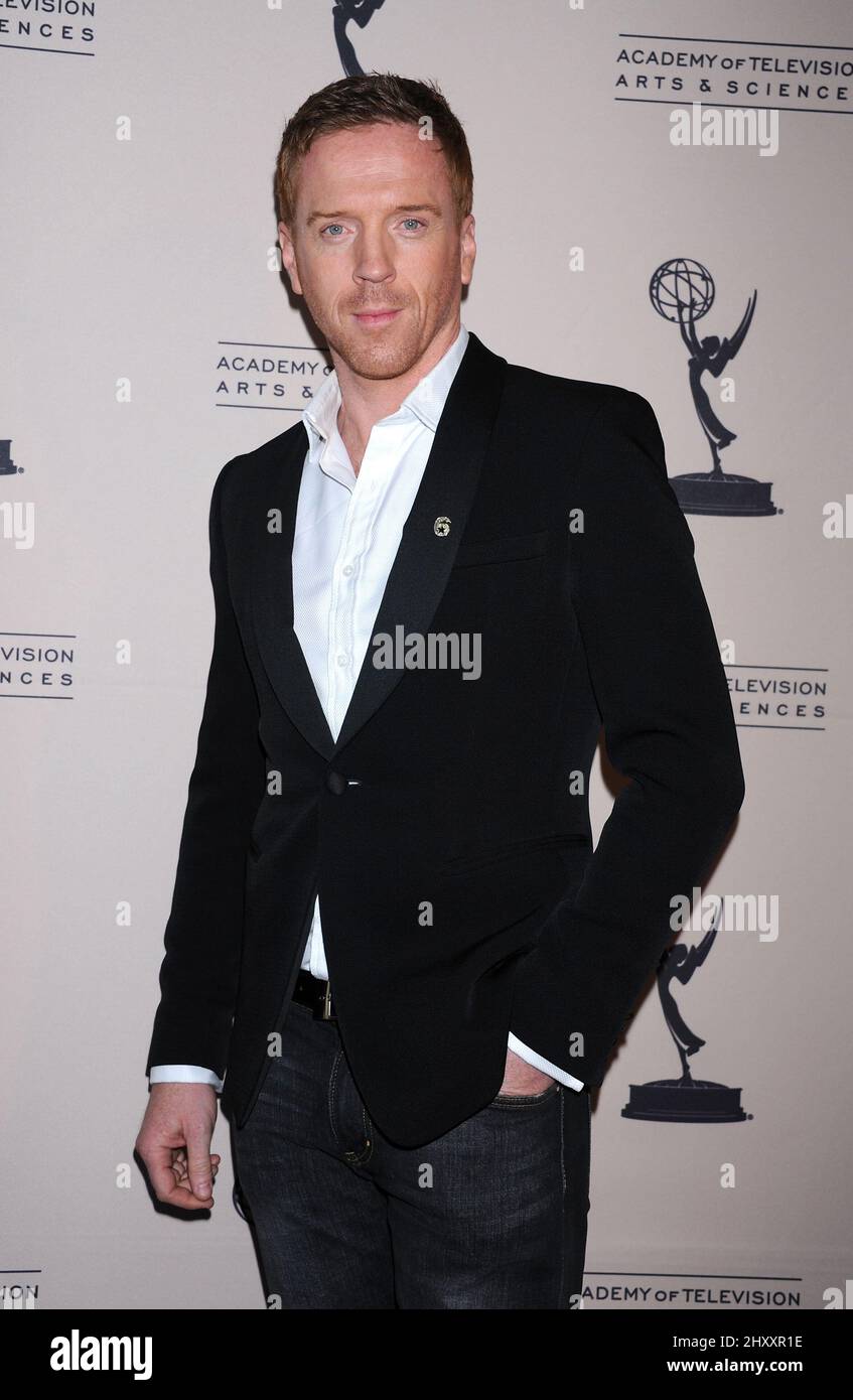 Damian Lewis pendant une soirée avec 'Homeland' à la TV Academy à North Hollywood, Californie Banque D'Images