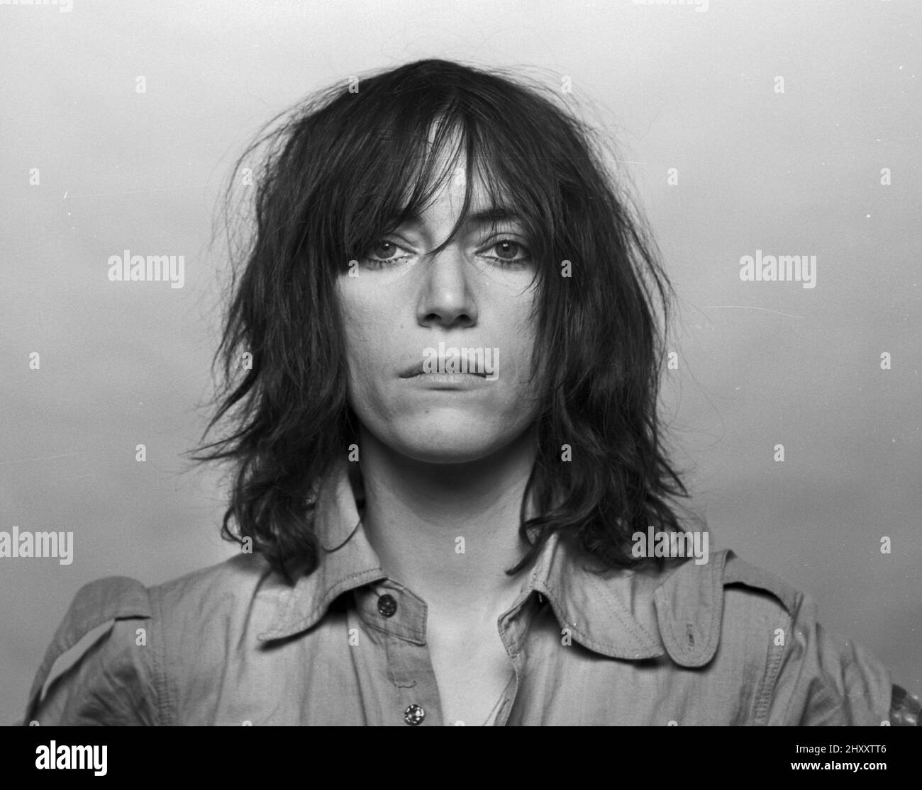 Patti Smith Photoshoot, studio Berenstraat, Amsterdam Banque D'Images
