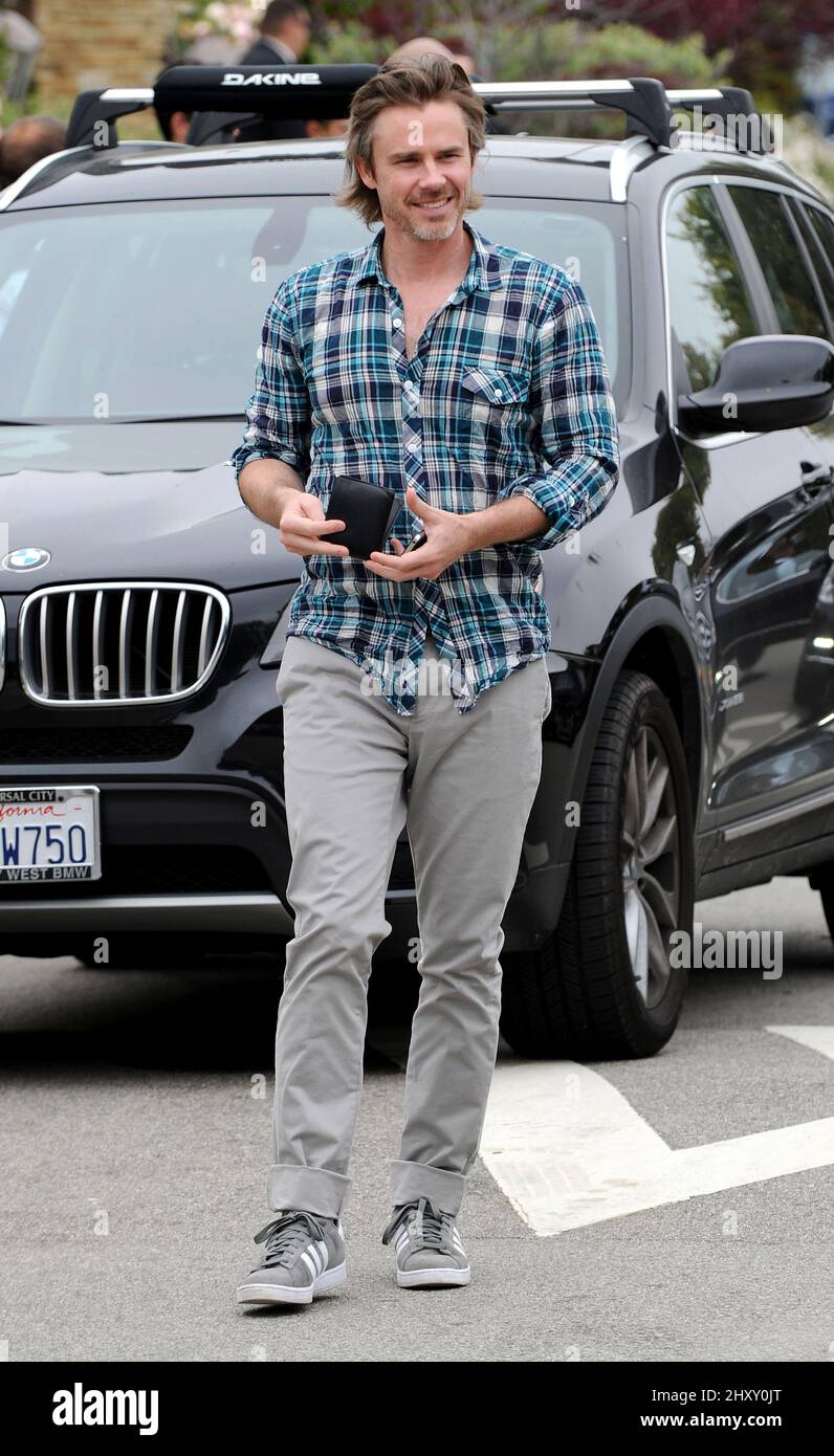 Sam Trammel a observé à Santa Monica, en Californie Banque D'Images