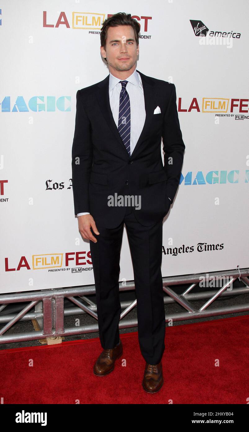 Matt Bomer lors de la première mondiale Magic Mike qui s'est tenue aux cinémas Regal à Los Angeles, en Californie Banque D'Images