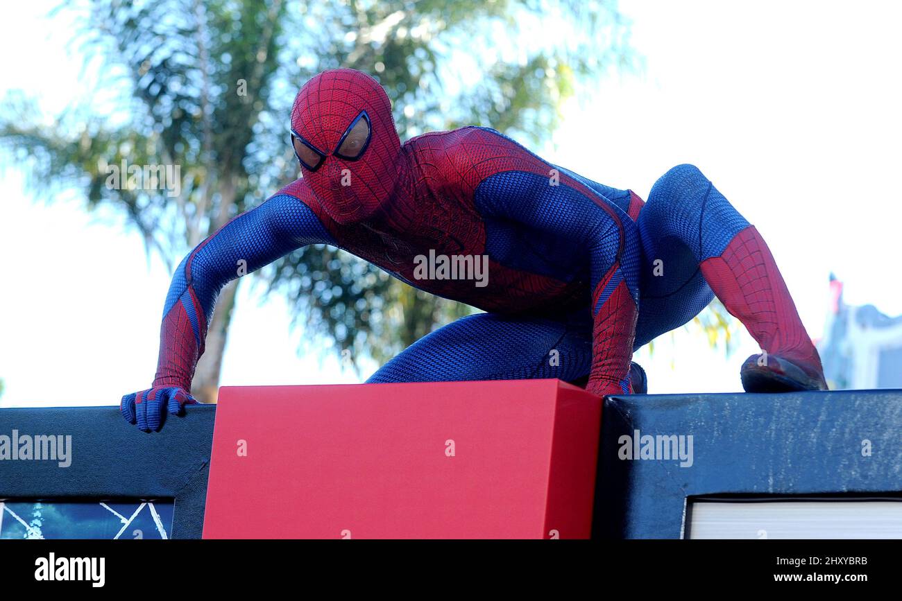 28 juin 2012 Hollywood, ca. Spiderman « The Amazing Spider-Man », première de Los Angeles au Grauman's Chinese Theatre Banque D'Images