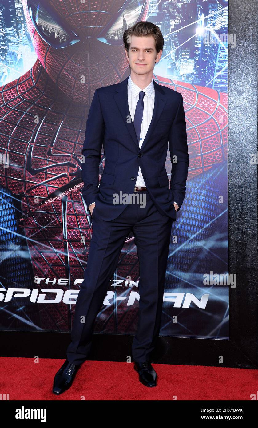 The amazing spider man andrew garfield Banque de photographies et d