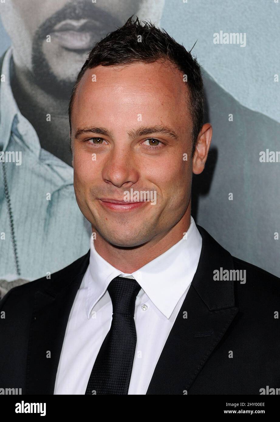 Oscar Pistorius assister à la première « Alex Cross » de Los Angeles en Californie. Banque D'Images