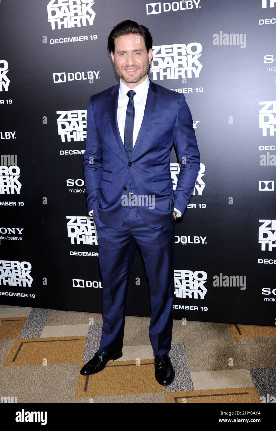 Edgar Ramirez participe à la première de 'Zero Dark Thirty' à Hollywood, Californie. Banque D'Images
