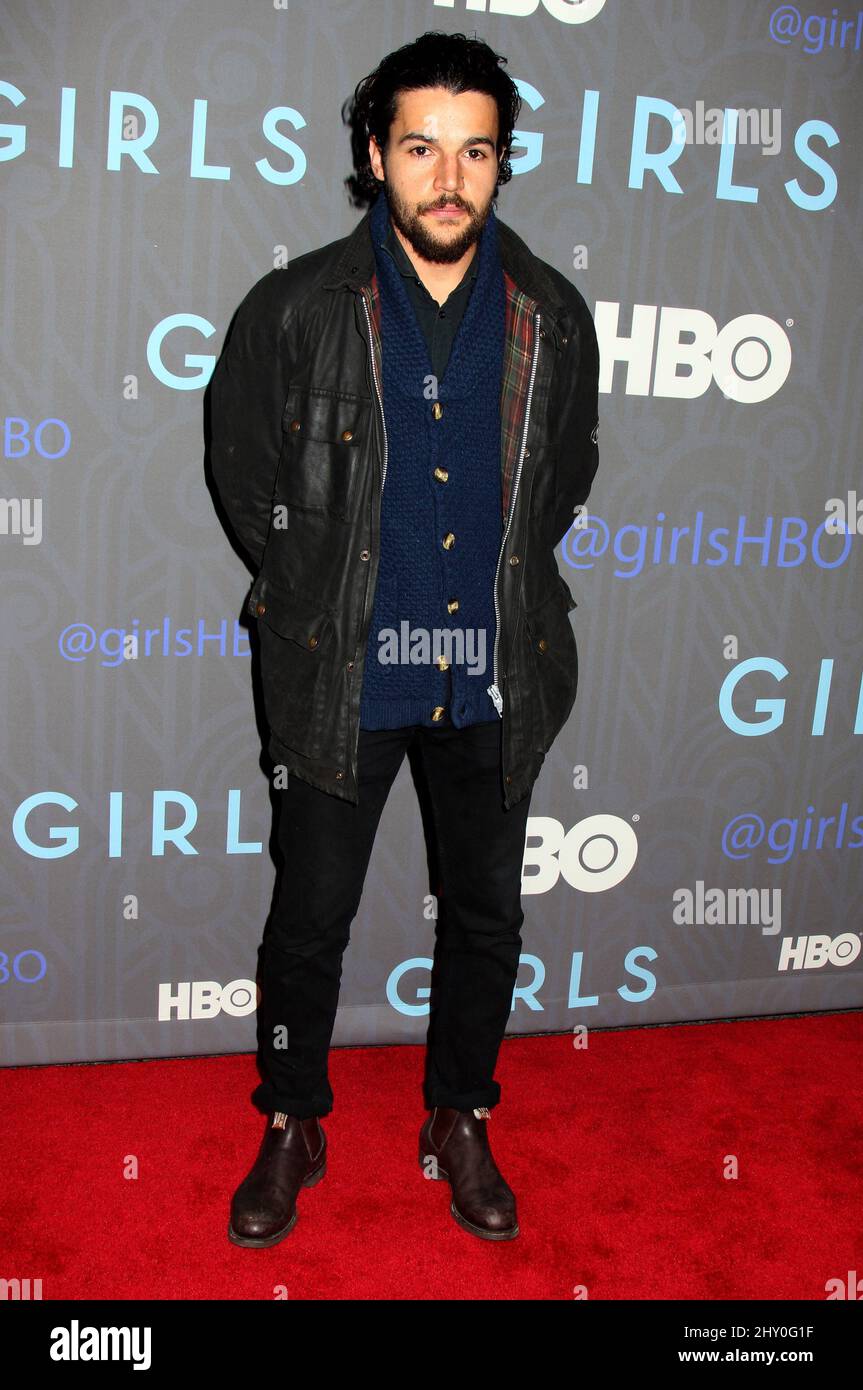 Christopher Abbott assiste à la première de la saison 2 de 'Girls' à New York. Banque D'Images