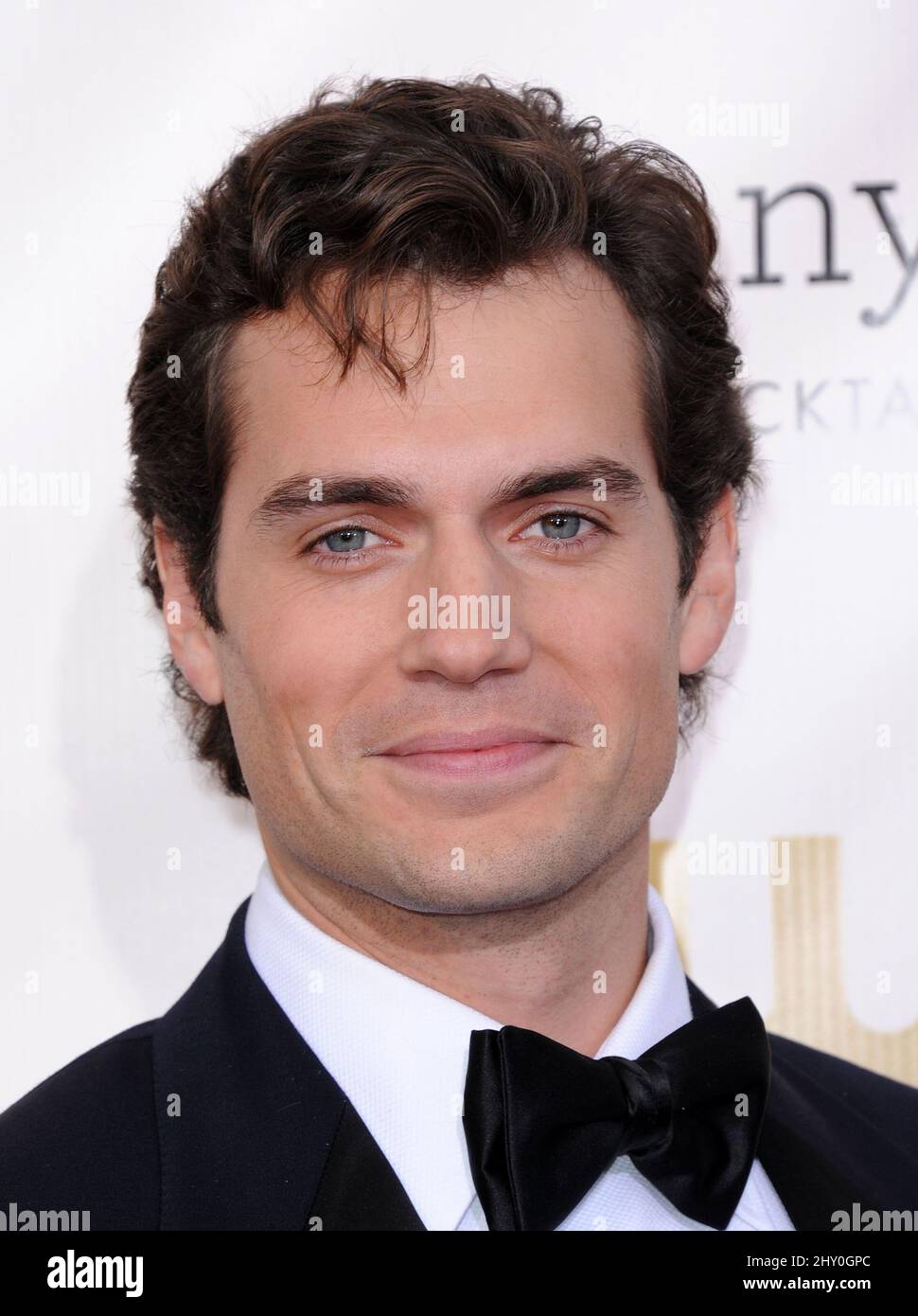 Henry Cavill arrive pour les prix du film 2013 du choix des critiques, qui se tiennent à Barker Hanger, Los Angeles, Californie. Banque D'Images