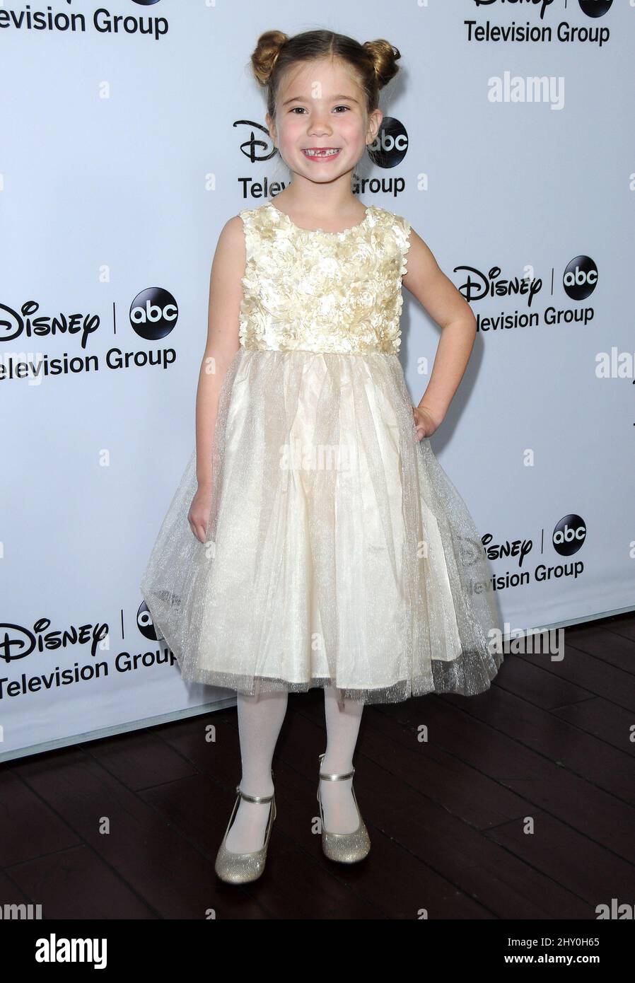 Rachel Eggleston participant au groupe de télévision ABC de Disney - tournée de presse d'hiver 2013 de TCA tenue à l'hôtel Langham Huntington de Los Angeles, États-Unis. Banque D'Images