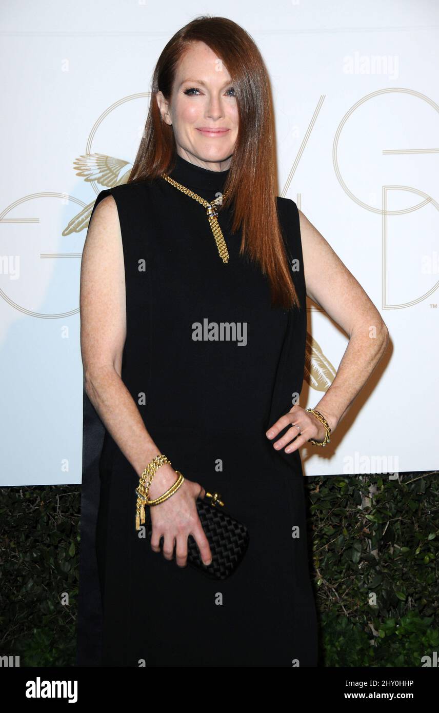 Julianne Moore, Bart Freundlich à un avantage pour 2013 Golden Globe Nominee Julianne Moore détenue par LoveGold à Los Angeles, Californie. Banque D'Images