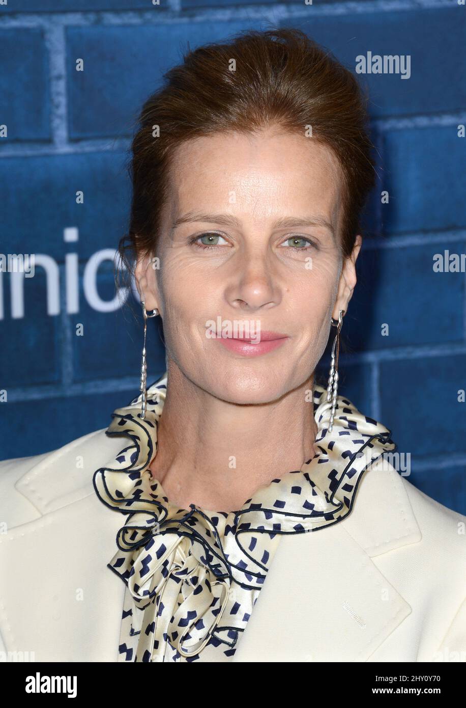 Rachel Griffiths participant au brunch pré-Oscar 2nd annuel de Montblanc qui s'est tenu à l'hôtel Bel-Air à Los Angeles, en Californie. Banque D'Images